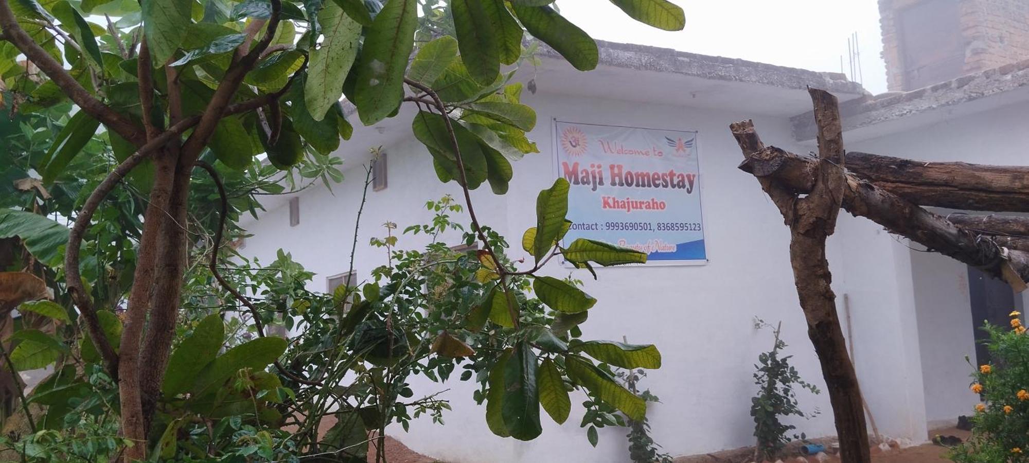 Maji Homestay Khajurāho Exterior foto